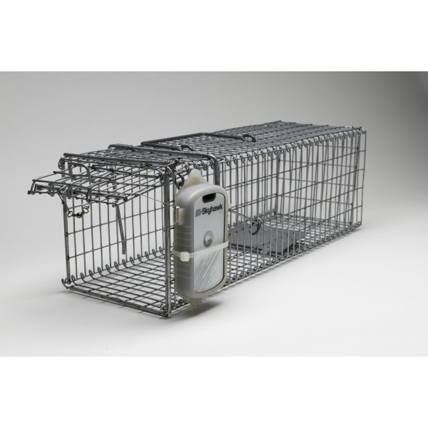 The Trapmate Kiwi attaches easily to most animal traps